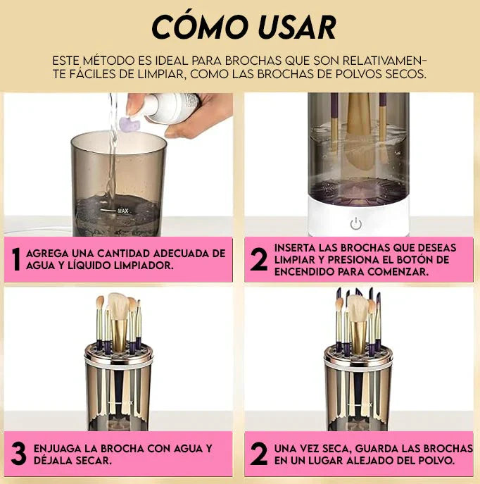 LIMPIADOR DE BROCHAS AUTOMATICO