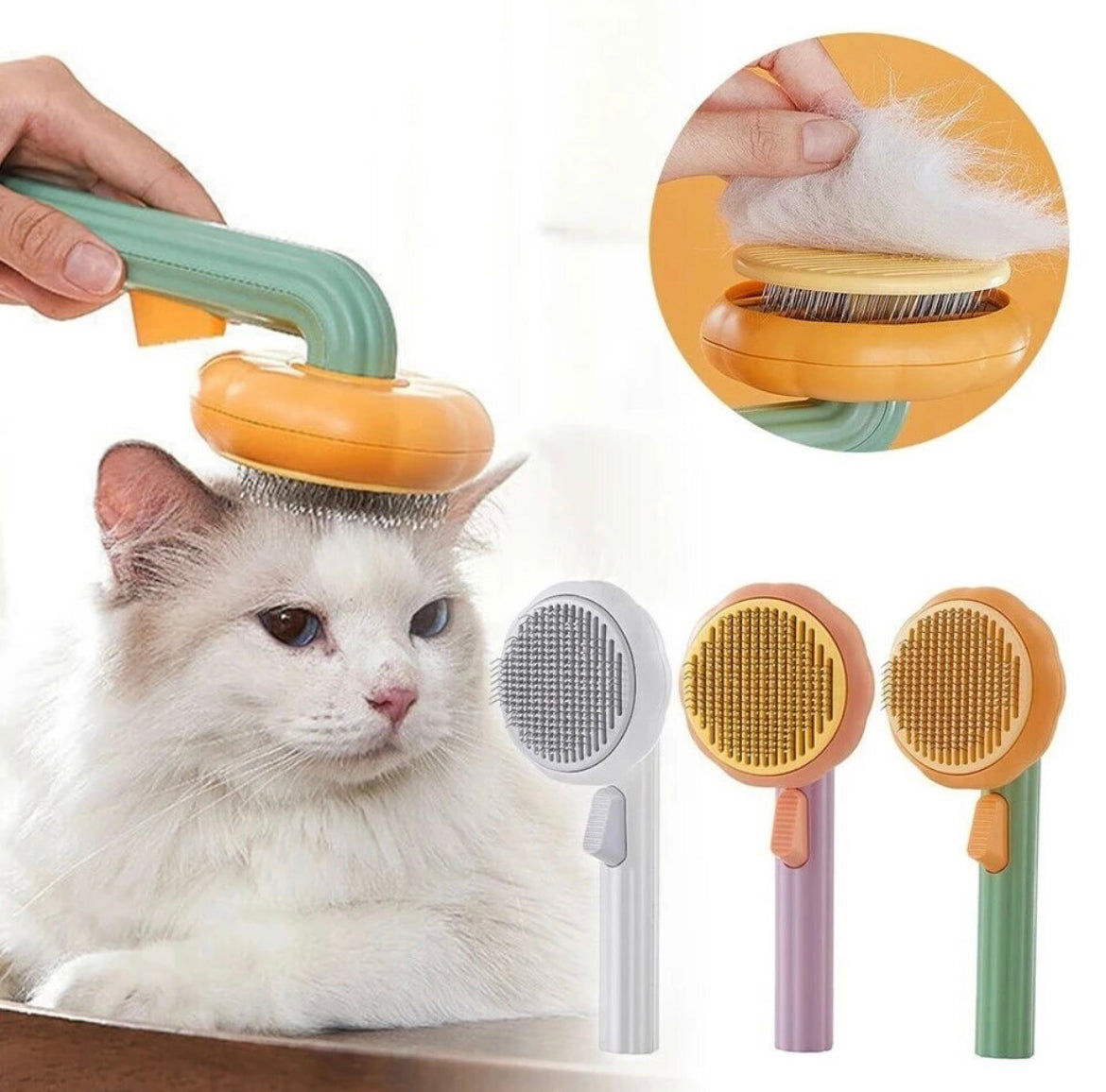 CEPILLO PEINE REMOVEDOR PELO GATO PERRO