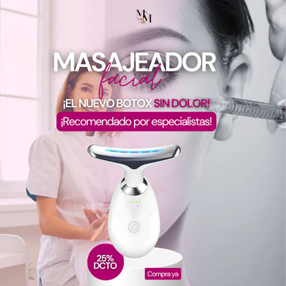 Masajeador Papada Facial LUZ LED