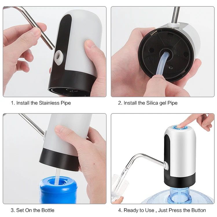 Dispensador Automático De Agua Recargabl
